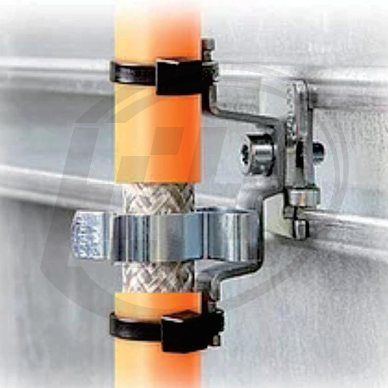 C型导轨安装式屏蔽夹