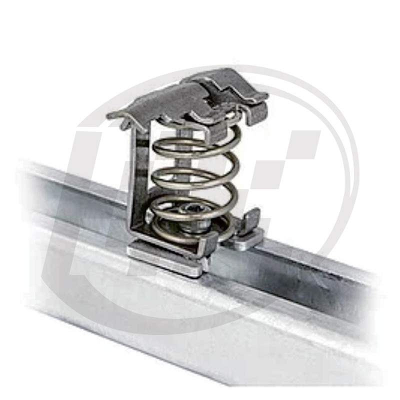 C型轨道安装式屏蔽夹