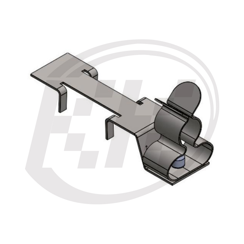 C型导轨安装式屏蔽夹